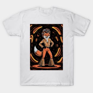 Funky fox disco lover T-Shirt